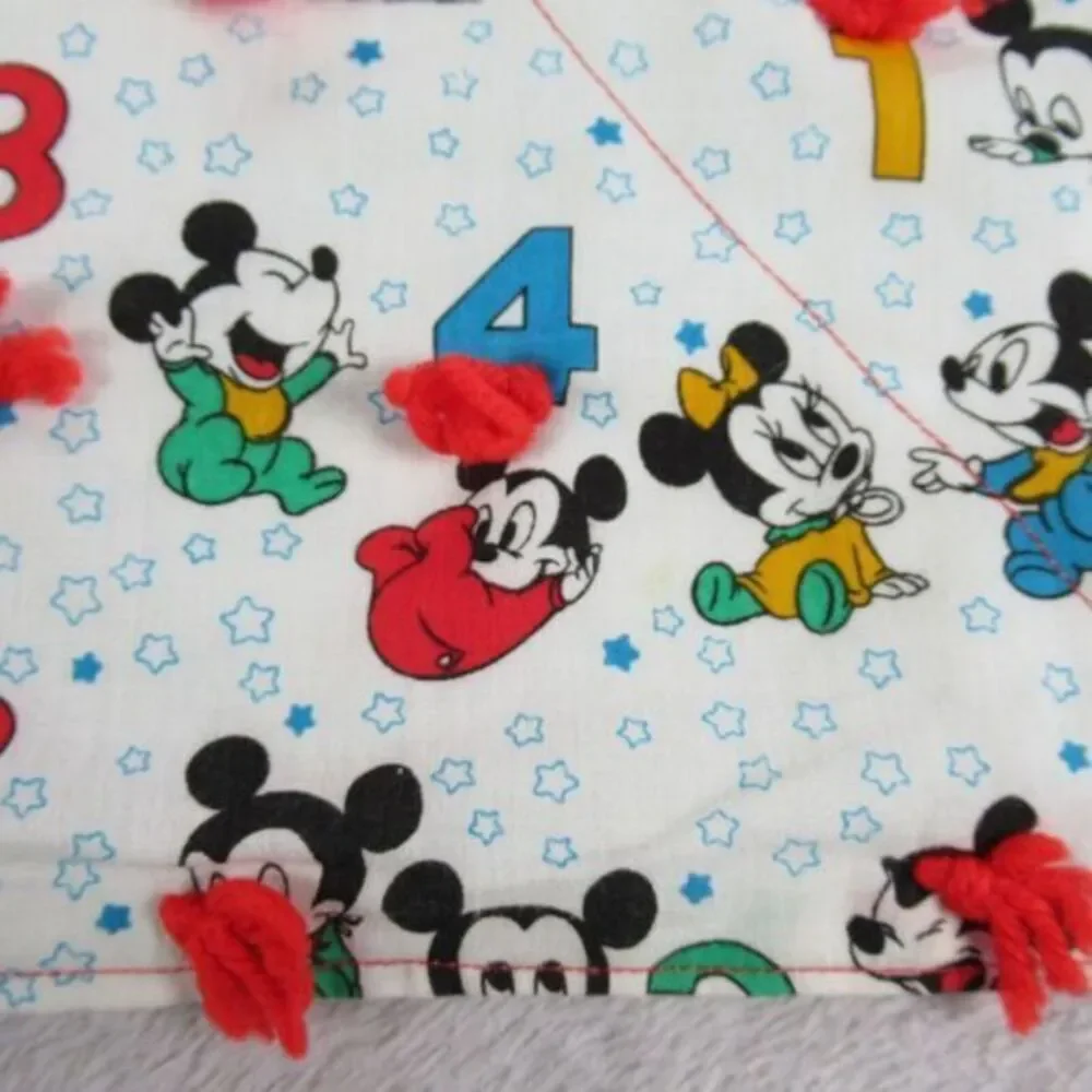 Disney Diaper Changing Pad‎ White All Over Print Disney Characters 26x20 in